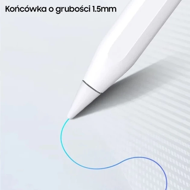 Стилус Usams ZB254 Active Touch Sensitive Pen White (ZB254DRB01) - изображение 4
