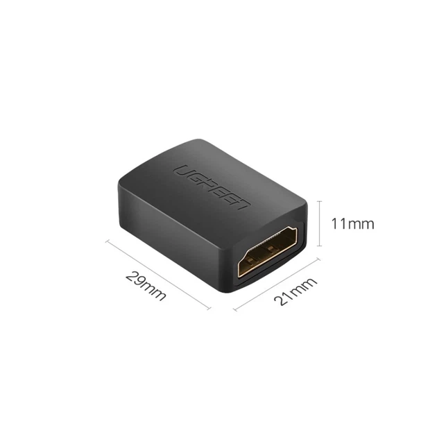 Адаптер Ugreen Coupler HDMI connector Black (6957303821075) - зображення 8