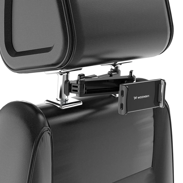 Автодержатель на подголовник Wozinsky Adjustable Headrest Holder Black WTHBK3 (5907769306716) - изображение 3