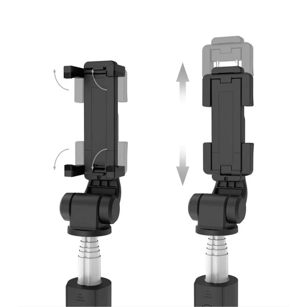 Универсальный штатив Tech-Protect L01S Wireless Selfie Stick Tripod Black (795787711484) - Фото 5 Универсальный штатив Tech-Protect L01S Wireless Selfie Stick Tripod Black (795787711484) - изображение 5