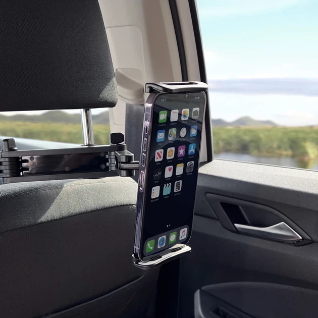 Автодержатель на подголовник Wozinsky Adjustable Headrest Holder Black WTHBK3 (5907769306716) - изображение 8
