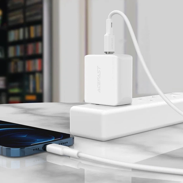 Кабель Acefast MFI USB-C to Lightning 1.2m 30W Black (C2-01 Black) - изображение 6