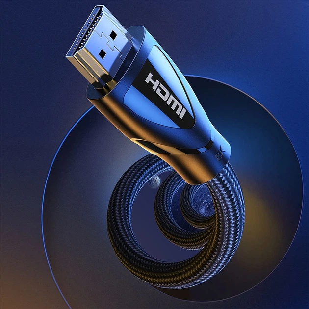Кабель Ugreen HD140 HDMI to HDMI 2.1 8K 60Hz 3m Black (80404-ugreen) - Фото 2 Кабель Ugreen HD140 HDMI to HDMI 2.1 8K 60Hz 3m Black (80404-ugreen) - зображення 2