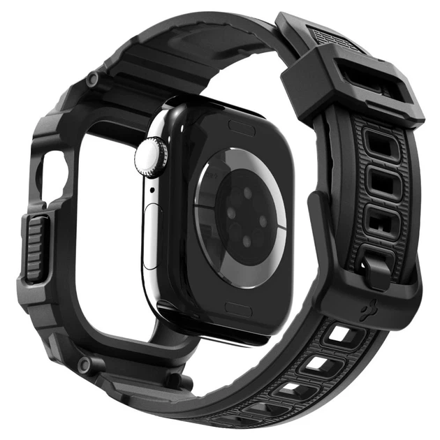 Чохол-ремінець Spigen Rugged Armor Pro V2 для Apple Watch 11 | 10 42 mm Matte Black (ACS10494) - зображення 8