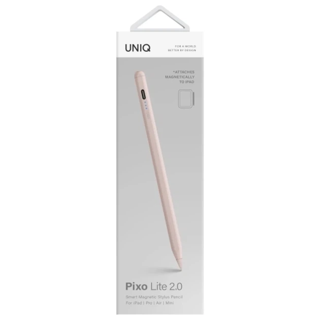 Стилус UNIQ Pixo Lite 2.0 Blush Pink (UNIQ-PIXOLITE2-PINK) - Фото 3 Стилус UNIQ Pixo Lite 2.0 Blush Pink (UNIQ-PIXOLITE2-PINK) - изображение 3