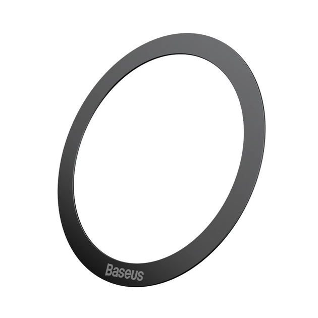 Магнитное кольцо Baseus Halo Series Magnetic Ring Silver Black (2 Pack) (PCCH000001) - изображение 8