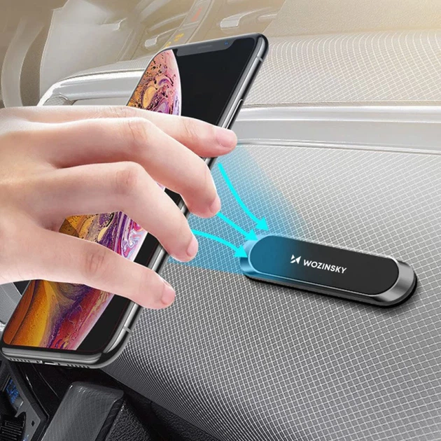 Автодержатель Wozinsky Magnetic Dashboard Mount Adhesive Black (WMH-01) - Фото 2 Автодержатель Wozinsky Magnetic Dashboard Mount Adhesive Black (WMH-01) - изображение 2