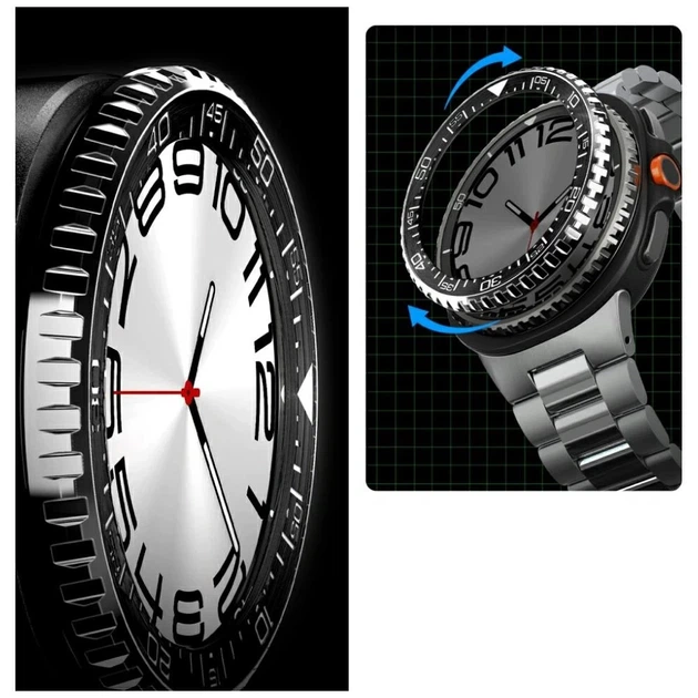 Чохол Spigen Bezel Tune Pro Diver для Samsung Galaxy Watch 8 Classic 46 mm Black (ACS10016) - зображення 10