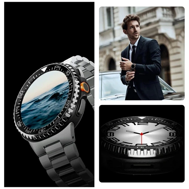 Чохол Spigen Bezel Tune Pro Diver для Samsung Galaxy Watch 8 Classic 46 mm Black (ACS10016) - зображення 11