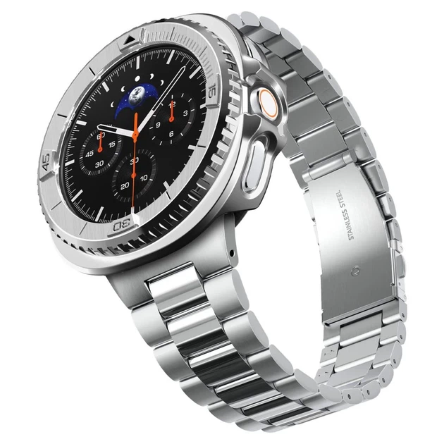 Чохол Spigen Bezel Tune Pro Pilot для Samsung Galaxy Watch 8 Classic 46 mm Silver (ACS10017) - зображення 10