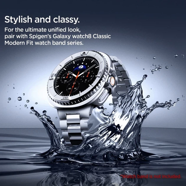 Чохол Spigen Bezel Tune Pro Pilot для Samsung Galaxy Watch 8 Classic 46 mm Silver (ACS10017) - зображення 15