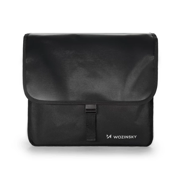 Кошик для велосипеда на багажник Wozinsky Double Pannier 28L Black (WBB34BK) - зображення 4