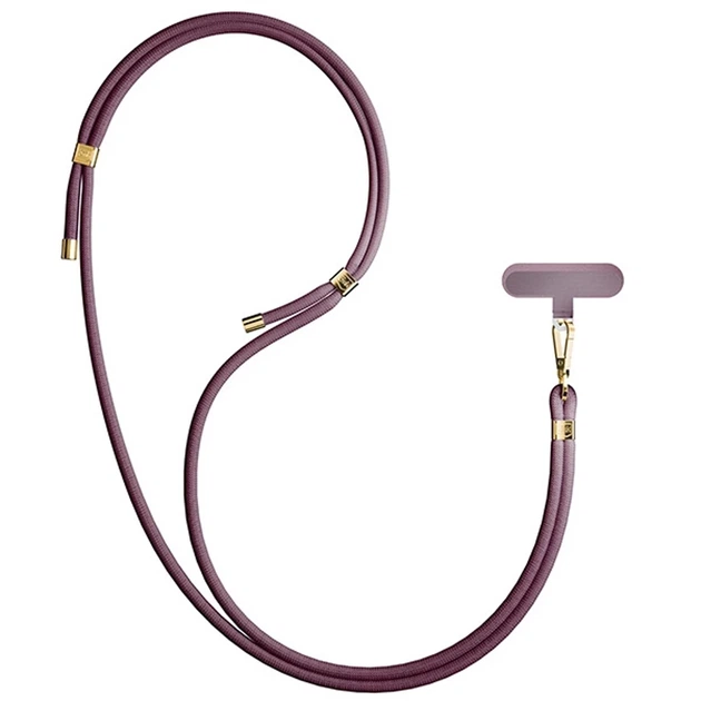 Универсальный шнурок 3MK EasyClip Elite Mulberry with Gold Metal (5903108572576) - изображение 2