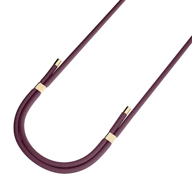 Универсальный шнурок 3MK EasyClip Elite Mulberry with Gold Metal (5903108572576) - изображение 8
