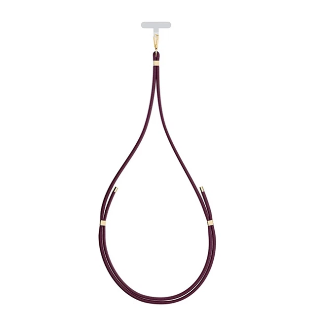 Универсальный шнурок 3MK EasyClip Elite Mulberry with Gold Metal (5903108572576) - изображение 9
