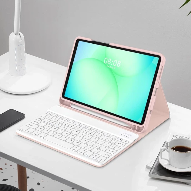 Чехол Tech-Protect SC Pen + Keyboard для Samsung Galaxy Tab A11 | A9 8.7 Pink (5906302335015) - изображение 3