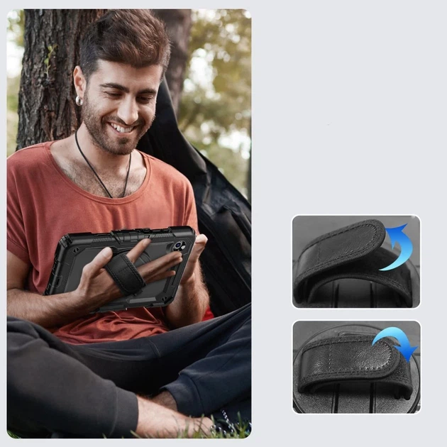 Чохол Tech-Protect Solid для Samsung Galaxy Tab A9 / A11 8.7 Black (5906302335046) - Фото 8 Чохол Tech-Protect Solid для Samsung Galaxy Tab A9 / A11 8.7 Black (5906302335046) - зображення 8
