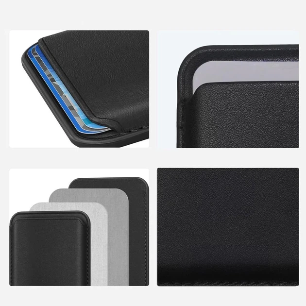 Магнітний гаманець Tech-Protect MagWallet Khaki with MagSafe (5906302361854) - зображення 3
