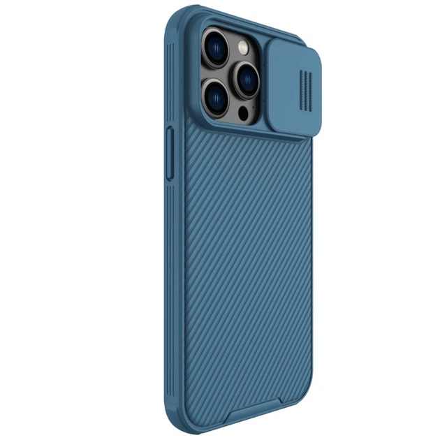 Чехол Nillkin Camshield Pro для iPhone 14 Pro Max Blue (6902048248397) - изображение 3
