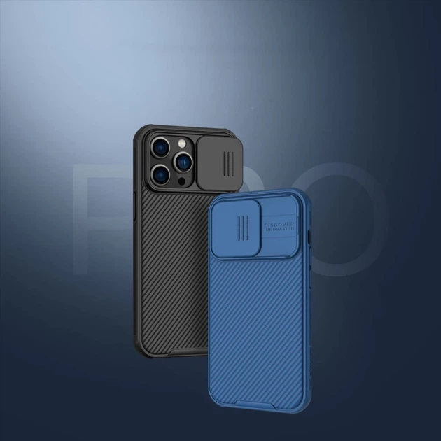 Чехол Nillkin Camshield Pro для iPhone 14 Pro Max Blue (6902048248397) - изображение 7