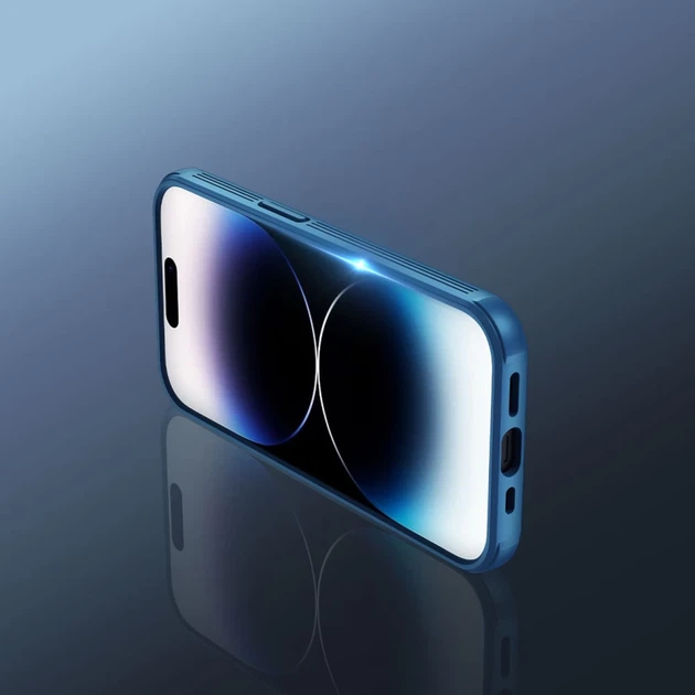 Чехол Nillkin Camshield Pro для iPhone 14 Pro Max Blue (6902048248397) - изображение 11