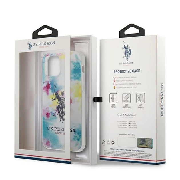 Чохол U.S. Polo Assn Tie & Dye Collection для iPhone 12 mini Multicolor (USHCP12SPCUSML) - зображення 10