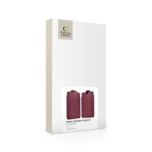 Чехол Tech-Protect Universal Phone для телефону 6-6.9 inch Mulberry (5906302332014) - изображение 6