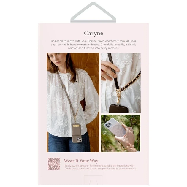 Универсальный ремешок UNIQ Coehl Caryne with Cardholder Pebble (UNIQ-CARYNE3IN1-PEBBLE) - изображение 4