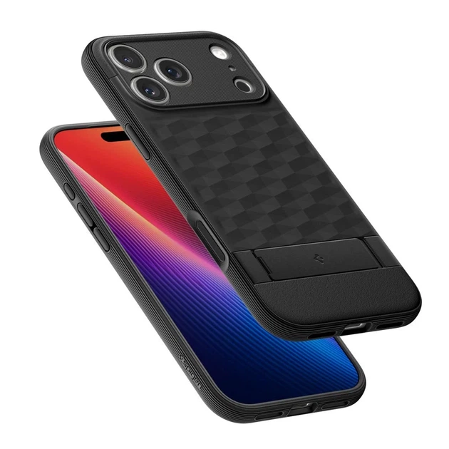 Чехол Spigen Parallax "S" для iPhone 17 Pro Max Matte Black with MagSafe (ACS09911) - изображение 7