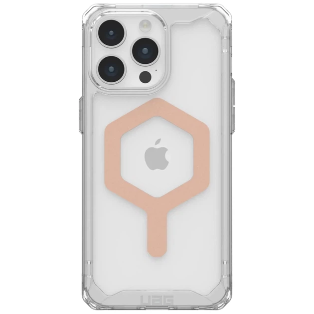 Чохол UAG Plyo для iPhone 15 Pro Max Ice Rose Gold with MagSafe (114305114348) - Фото 1 Чохол UAG Plyo для iPhone 15 Pro Max Ice Rose Gold with MagSafe (114305114348) - зображення 1
