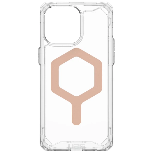 Чохол UAG Plyo для iPhone 15 Pro Max Ice Rose Gold with MagSafe (114305114348) - Фото 8 Чохол UAG Plyo для iPhone 15 Pro Max Ice Rose Gold with MagSafe (114305114348) - зображення 8