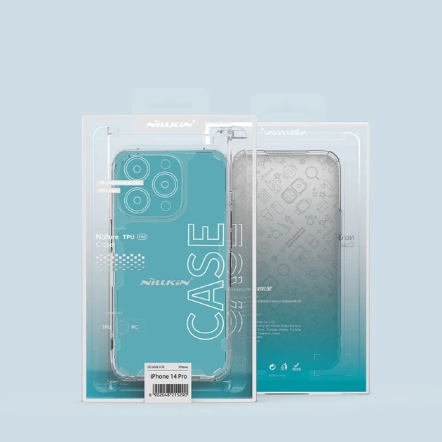 Чохол Nillkin Nature TPU Pro для iPhone 14 Pro White (6902048248519) - зображення 5