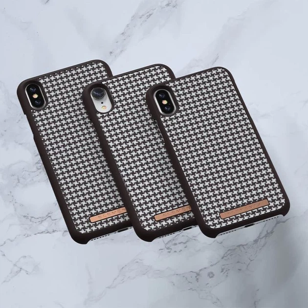 Чехол Nordic Elements Saeson Idun для iPhone XR Dark Brown Pattern 2 (E20295) - изображение 9