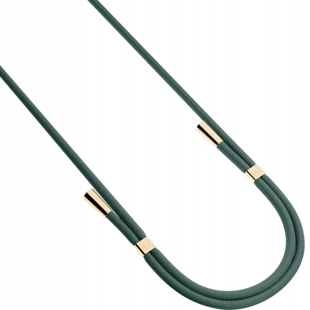 Универсальный шнурок 3mk EasyClip Dark Green with Gold Metal (5903108568623) - изображение 12