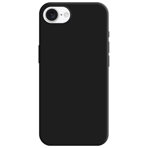 Чехол 3mk Silicone Case для iPhone 16e Black (5903108562911) - изображение 4