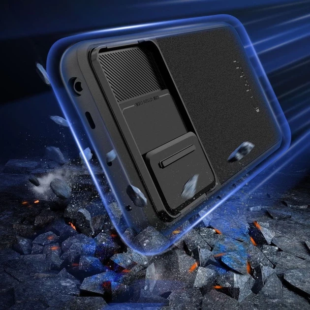 Чехол Tech-Protect Velar Cam+ для Xiaomi Redmi Note 13 Pro 5G | Poco X6 5G Black (5906302307647) - изображение 4