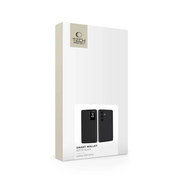 Чехол-книжка Tech-Protect Smart Wallet для Samsung Galaxy S25 Ultra (S938) Matte Black (5906302363490) - изображение 5