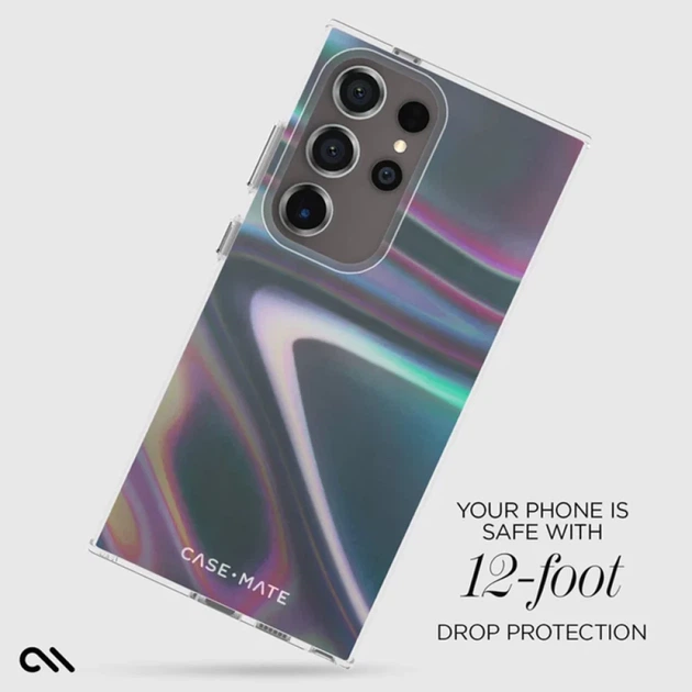 Чохол Case-Mate Soap Bubble для Samsung Galaxy S24 Ultra (S928) Iridescent (CM053554) - Фото 8 Чохол Case-Mate Soap Bubble для Samsung Galaxy S24 Ultra (S928) Iridescent (CM053554) - зображення 8