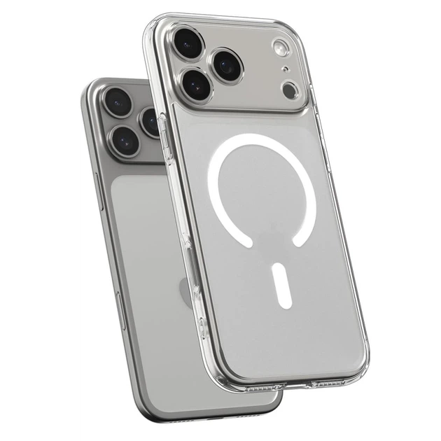 Чехол Spigen Ultra Hybrid для iPhone 17 Pro Max White with MagSafe (ACS10286) - изображение 4