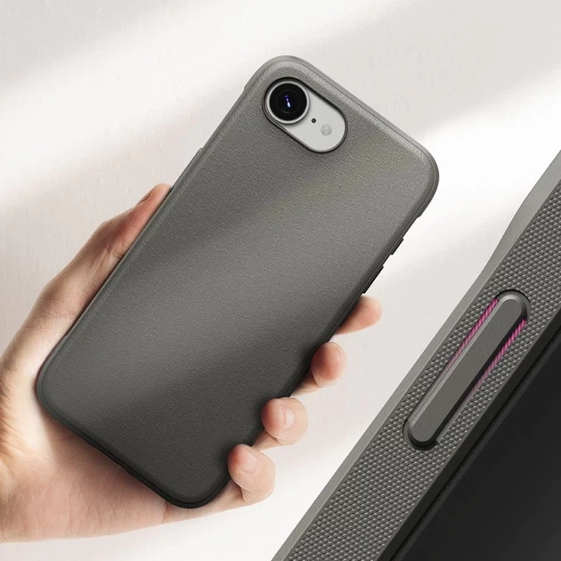 Чехол Ringke Onyx для iPhone 16e Grey (8800293852698) - Фото 4 Чехол Ringke Onyx для iPhone 16e Grey (8800293852698) - изображение 4