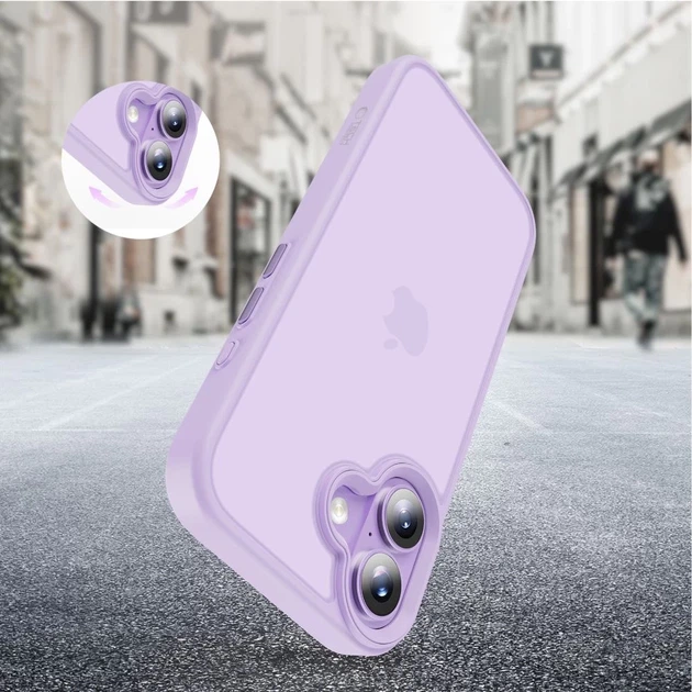 Чехол Tech-Protect MagMat для iPhone 17 Matte Lavender (5906302333929) - изображение 5