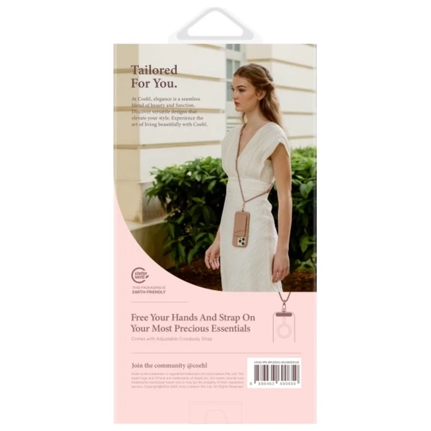 Чохол UNIQ Coehl Muse для iPhone 16 Pro Max Dusty Nude with MagSafe (UNIQ-IP6.9P(2024)-MUSMDNUD) - зображення 7