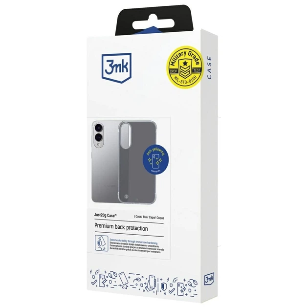 Чехол 3mk Just20g Matt Case для Samsung Galaxy S25 Edge (S937) Black (5903108651820) - изображение 7