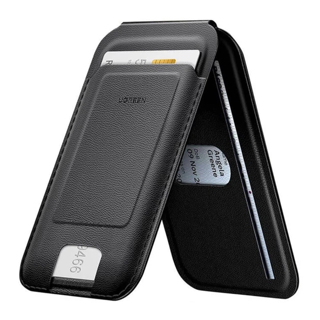 Магнитный кошелек Ugreen Stand Black with MagSafe (6941876241651) - изображение 3