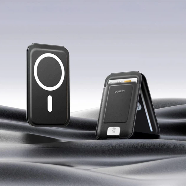 Магнитный кошелек Ugreen Stand Black with MagSafe (6941876241651) - изображение 10