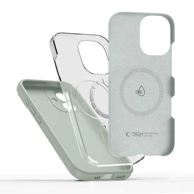 Чохол Tech-Protect Silicone для iPhone 17 Sage with MagSafe (5906302334490) - зображення 5