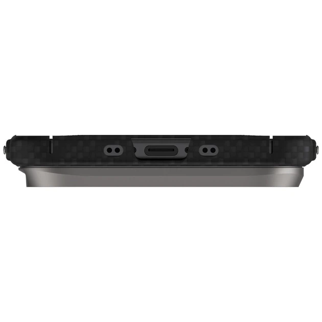 Чохол UNIQ Keva EDGE для iPhone 17 Air Black with MagSafe (UNIQ-IP6.6(2025)-KEVAEDMCBLK) - зображення 4