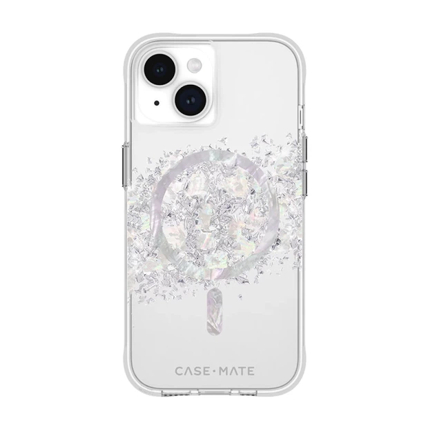 Чехол Case-Mate Karat для iPhone 15 | 14 | 13 Touch of Pearl with MagSafe (CM051384) - Фото 1 Чехол Case-Mate Karat для iPhone 15 | 14 | 13 Touch of Pearl with MagSafe (CM051384) - изображение 1