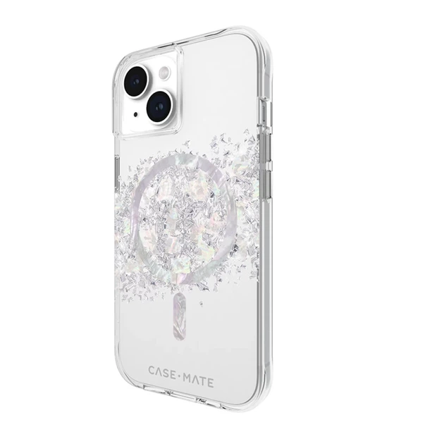 Чехол Case-Mate Karat для iPhone 15 | 14 | 13 Touch of Pearl with MagSafe (CM051384) - Фото 3 Чехол Case-Mate Karat для iPhone 15 | 14 | 13 Touch of Pearl with MagSafe (CM051384) - изображение 3