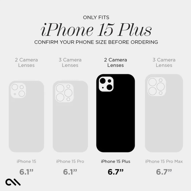 Чехол Case-Mate Karat для iPhone 15 Plus Touch of Pearl with MagSafe (CM051572) - изображение 14